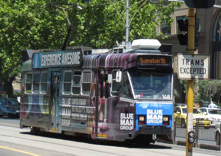 Yarra Trams Class Z3 Blue Man 148